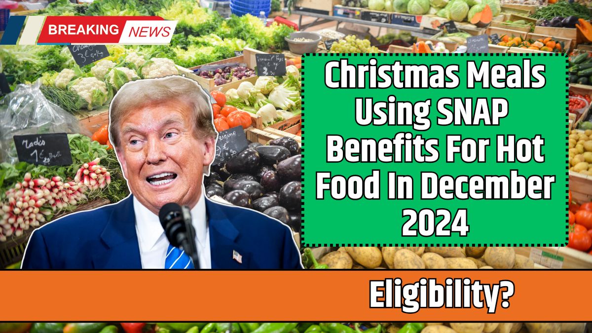 Christmas Meals Using SNAP Benefits For Hot Food In December 2024