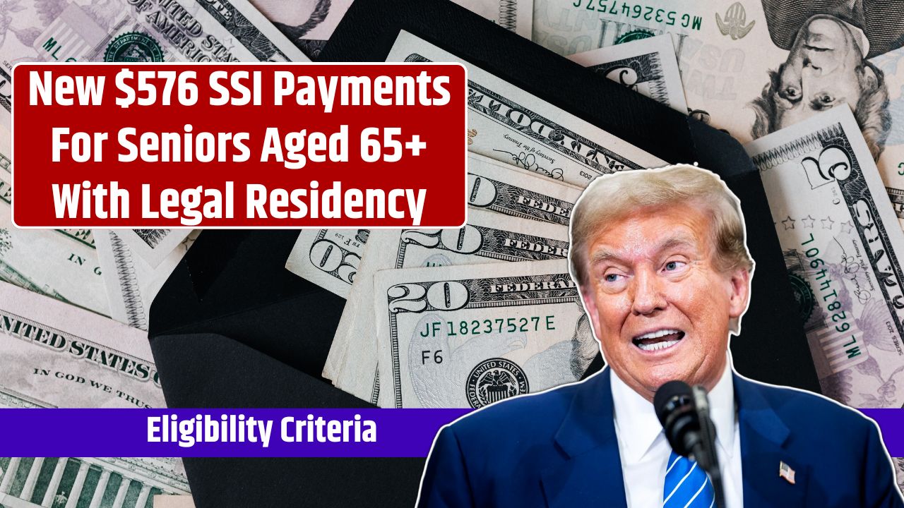 New $576 SSI Payments For Seniors Aged 65+ With Legal Residency