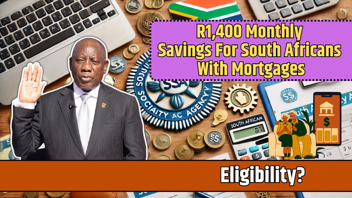 R1,400 Monthly Savings For South Africans With Mortgages