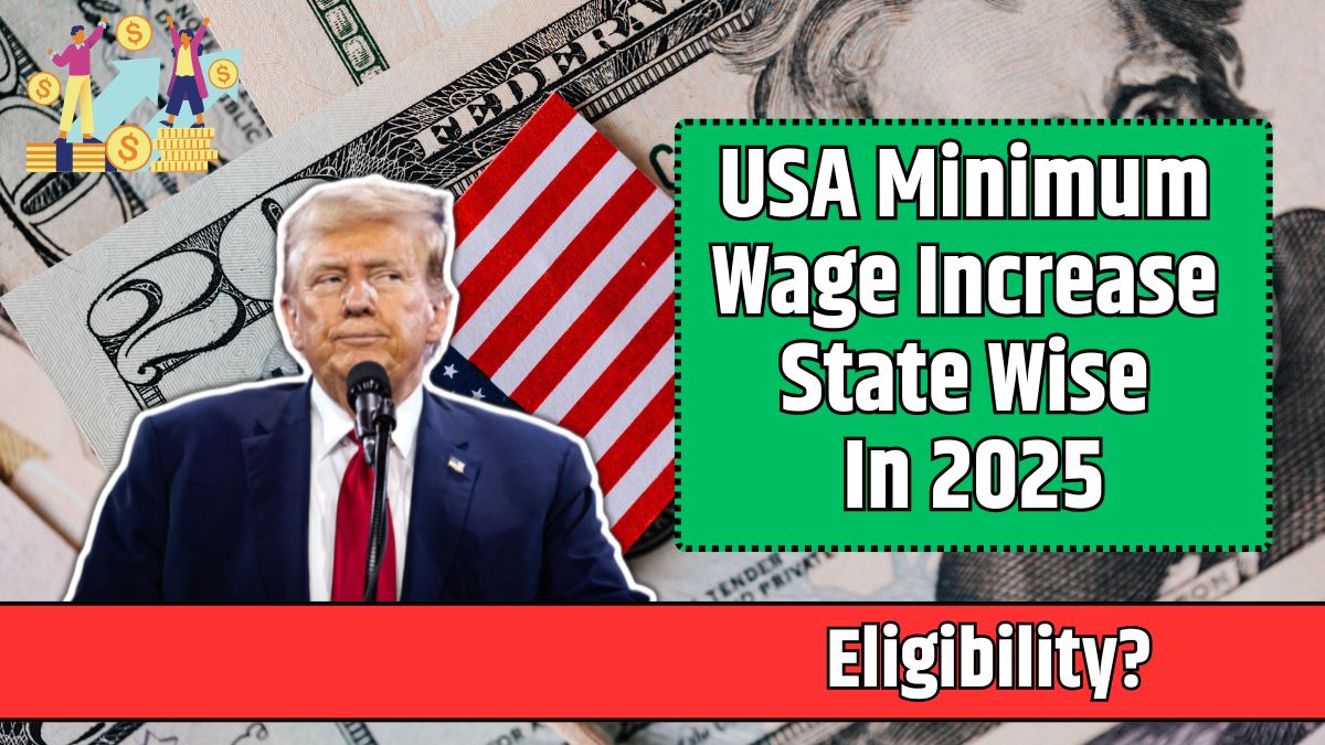 USA Minimum Wage Increase State Wise In 2025