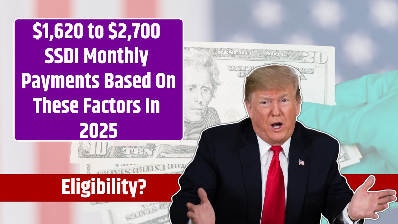 $1,620 to $2,700 SSDI Monthly Payments Based On These Factors In 2025