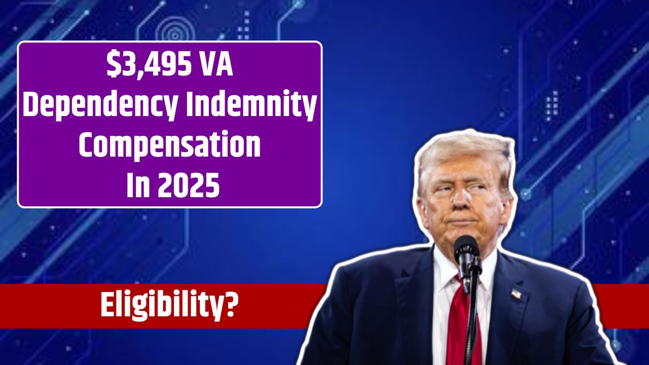 $3,495 VA Dependency Indemnity Compensation In 2025