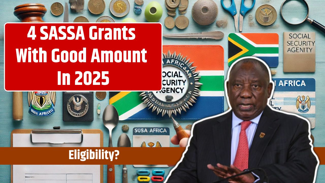 4 SASSA Grants With Good Amount In 2025