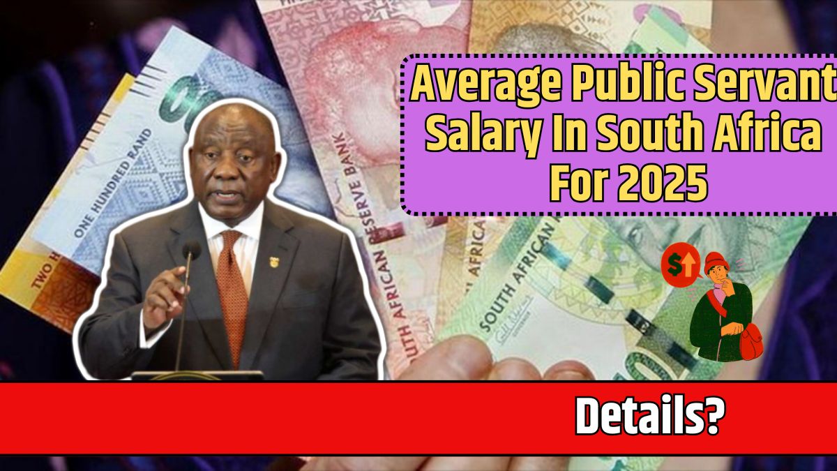 Average Public Servant Salary In South Africa For 2025