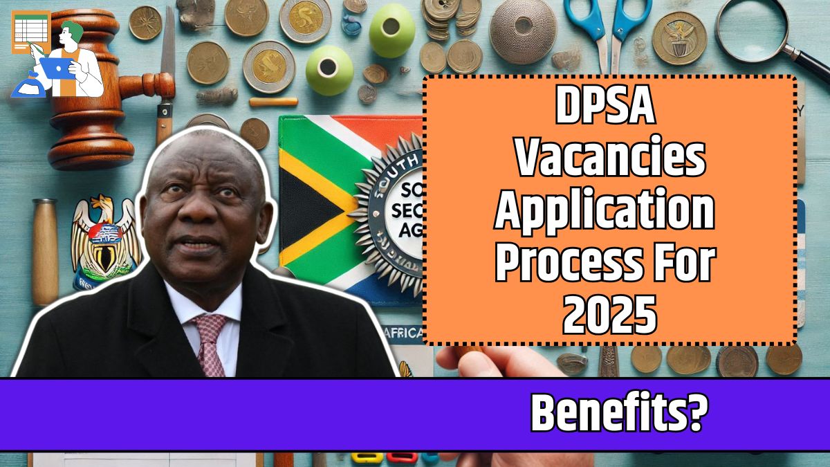 DPSA Vacancies Application Process For 2025